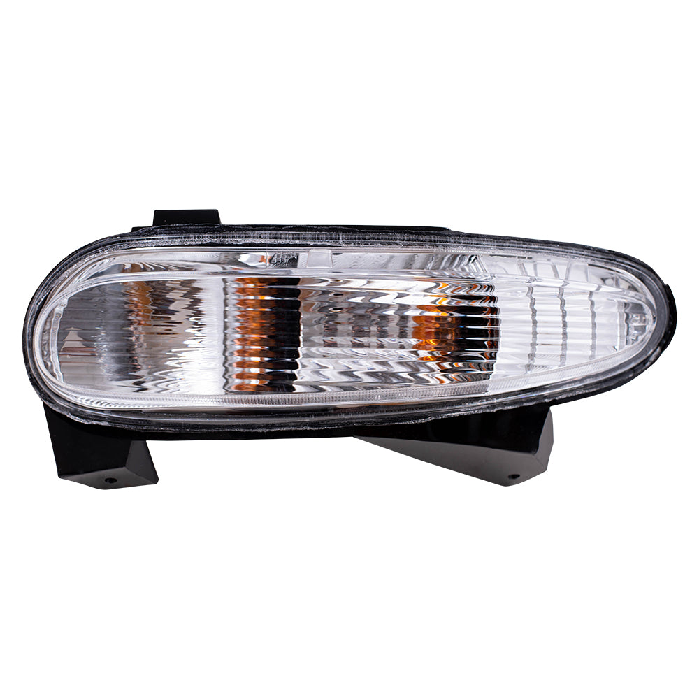 Brock Replacement Driver Park Signal Front Marker Light Compatible with 2005-2009 LaCrosse 10333735