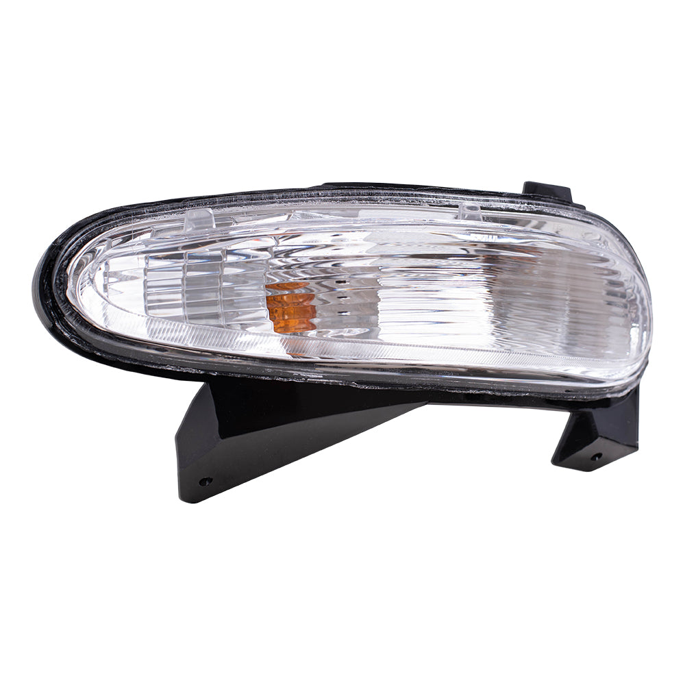 Brock Replacement Passenger Park Signal Front Marker Light Compatible with 2005-2009 LaCrosse 10333736