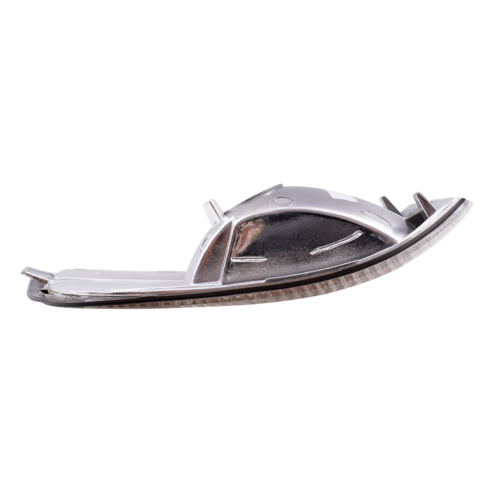 Brock Replacement Driver and Passenger Set Park Signal Front Marker Lights Compatible with 92-96 LeSabre 91-96 Park Avenue 16512683 16512684