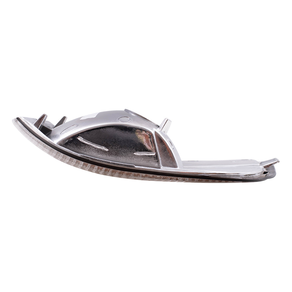 Brock Replacement Driver Park Signal Front Marker Light Compatible with 92-96 LeSabre 91-96 Park Avenue 16512683