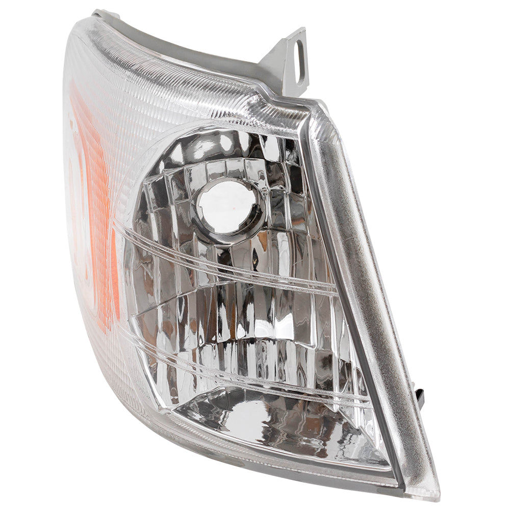 Brock Replacement Passenger Park Signal Side Marker Light Compatible with 97-05 Venture 15130498