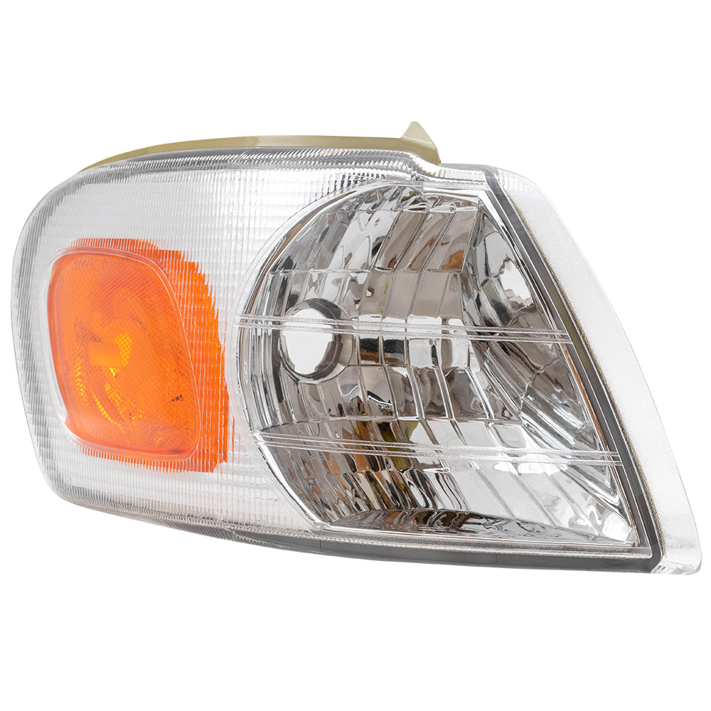 Brock Replacement Passenger Park Signal Side Marker Light Compatible with 97-05 Venture 15130498