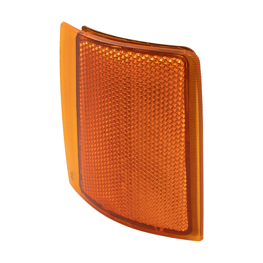 Brock Aftermarket Replacement Driver Left Upper Side Marker Light Unit Compatible with 1994-2002 GMC C/K Pickup