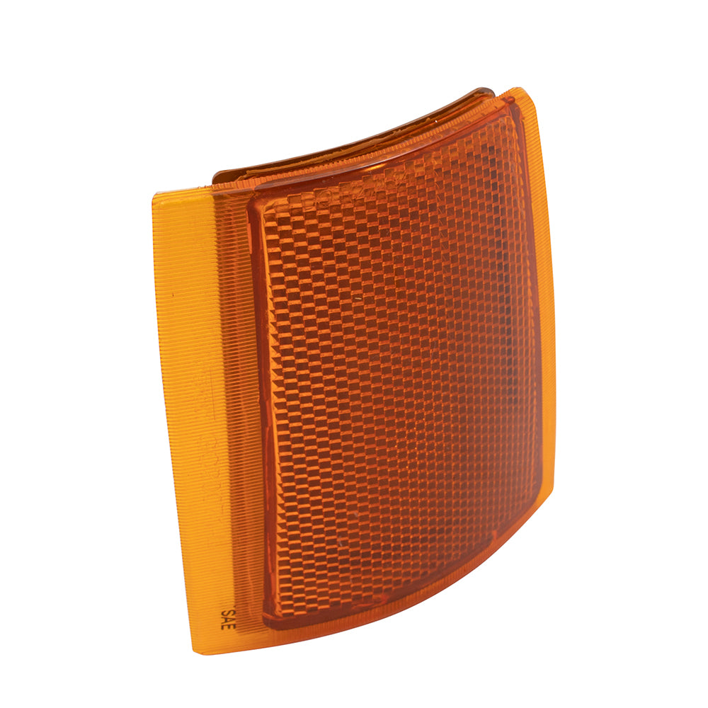 Brock Aftermarket Replacement Driver Left Upper Side Marker Light Unit Compatible with 1994-2002 GMC C/K Pickup