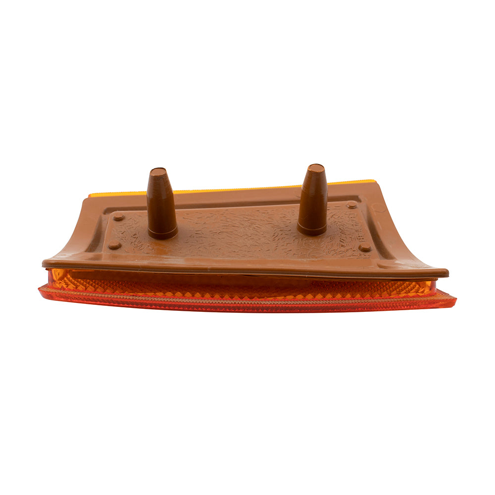 Brock Aftermarket Replacement Driver Left Upper Side Marker Light Unit Compatible with 1994-2002 GMC C/K Pickup