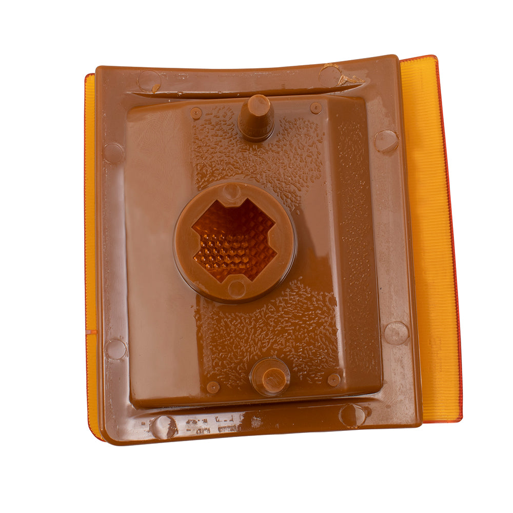 Brock Aftermarket Replacement Driver Left Lower Side Marker Light Unit Compatible with 1994-2002 GMC C/K Pickup