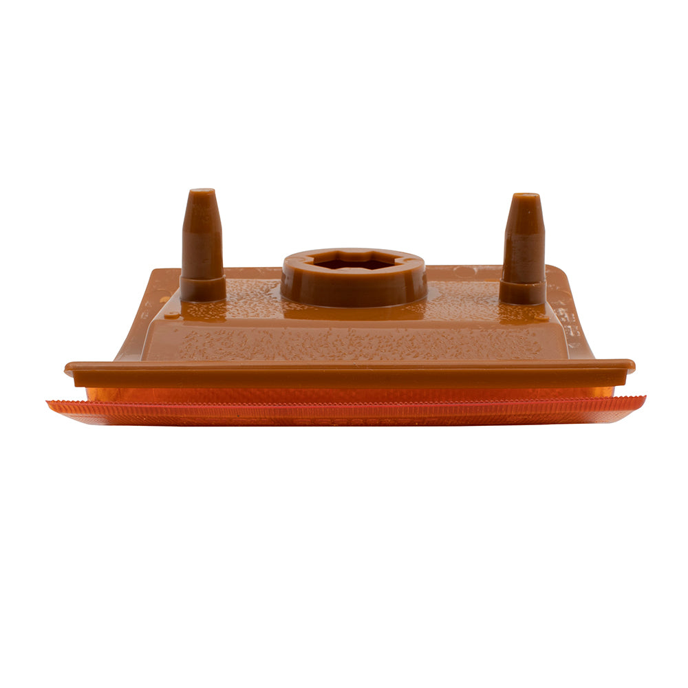 Brock Aftermarket Replacement Passenger Right Lower Side Marker Light Unit Compatible with 1994-2002 GMC C/K Pickup