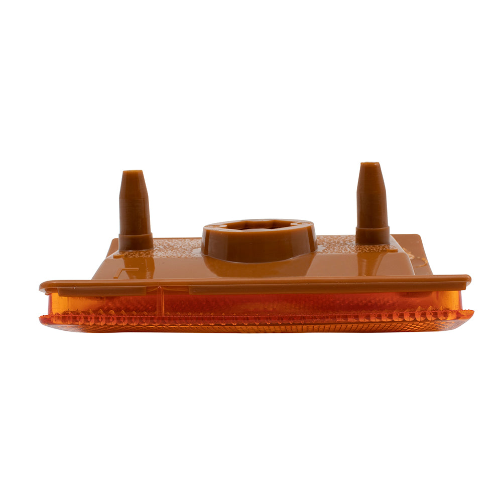 Brock Aftermarket Replacement Passenger Right Lower Side Marker Light Unit Compatible with 1994-2002 GMC C/K Pickup