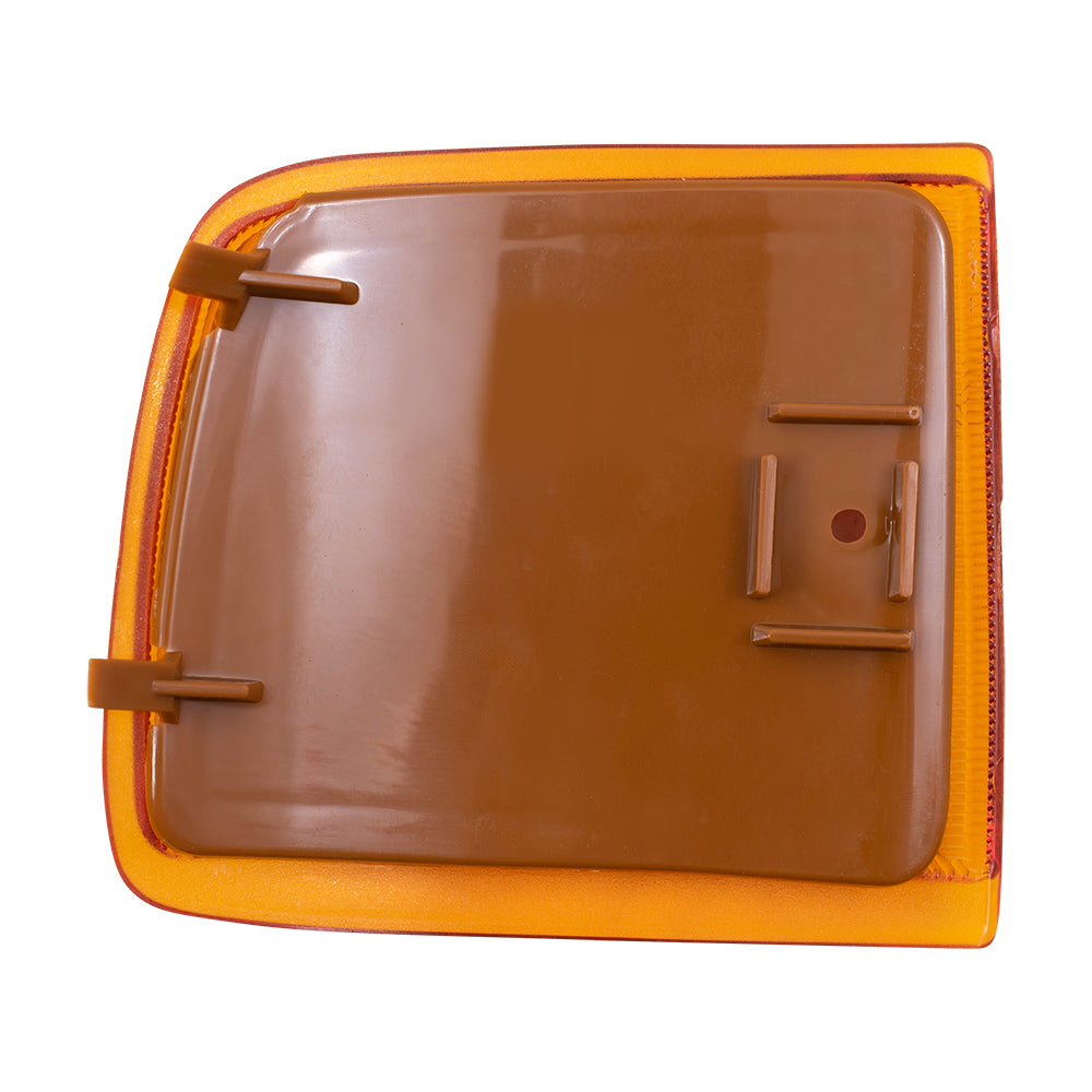Brock Replacement Driver Upper Signal Side Marker Light Compatible with 1996-2002 Express Van 5977399