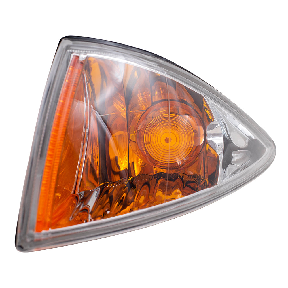 Brock Replacement Driver Park Signal Side Marker Light Compatible with 2000-2002 Cavalier 22667009