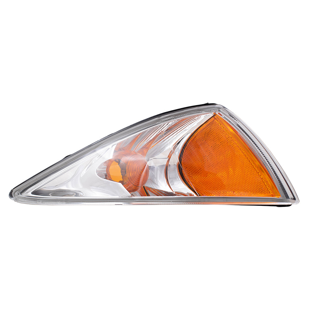 Brock Replacement Passenger Park Signal Side Marker Light Compatible with 2000-2002 Cavalier 22667010