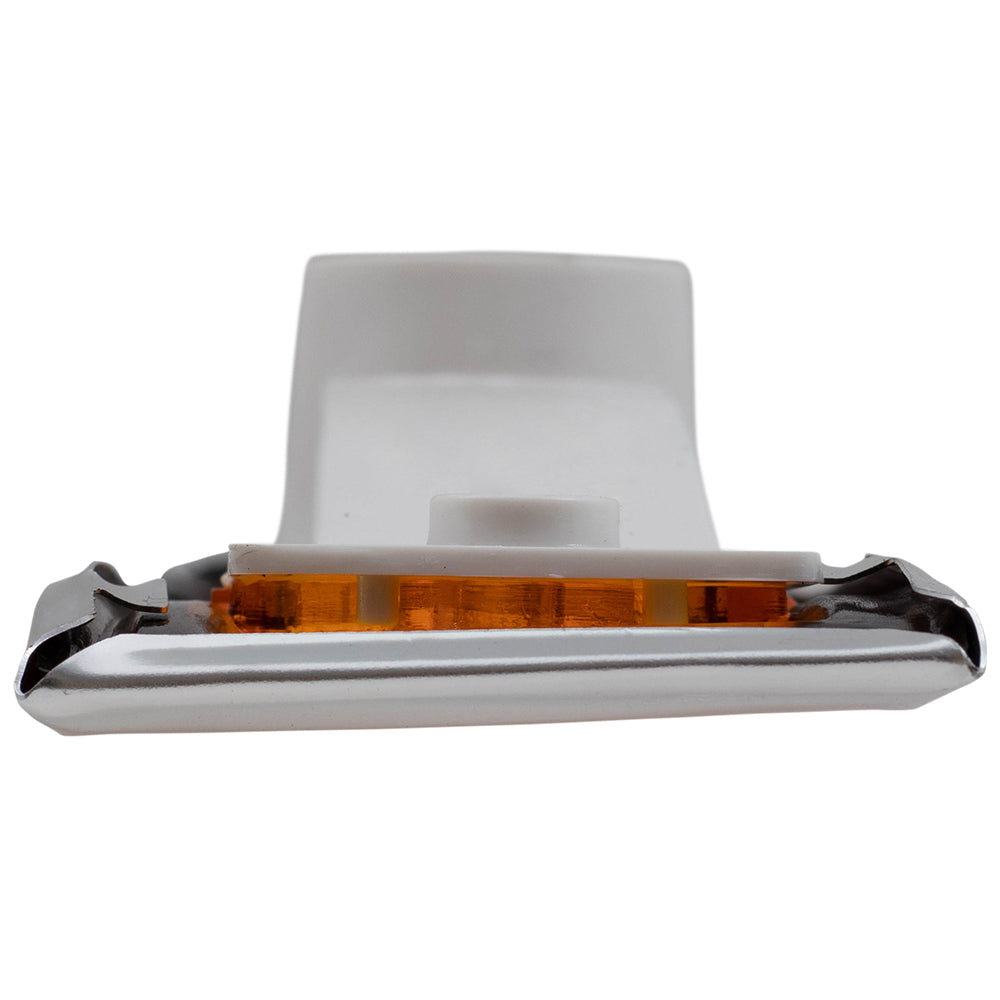Park/Signal/Side Marker for 1981-1986 C10 Chrome Trim for 1981-1986 C10 Suburban 1988-1991 C1500 1981-1986 C20 1981-1986 C20 Suburban 1988-1991 C2500 1981-1986 C30 1988-1991 C3500 1981-1986 K10 Set