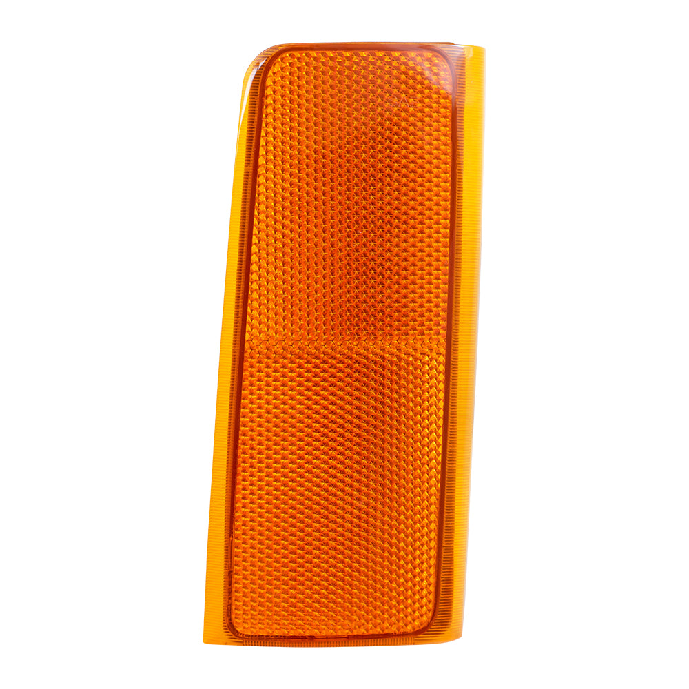 Brock Replacement Passenger Signal Side Marker Light Compatible with 88-02 Blazer Suburban Tahoe Yukon C/K Pickup Truck