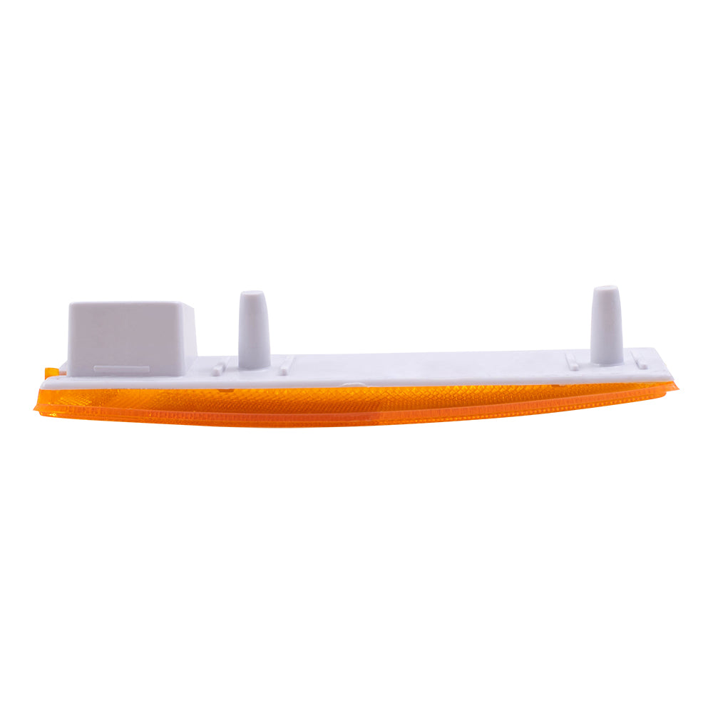 Brock Replacement Passenger Signal Side Marker Light Compatible with 83-94 S10 Blazer S15 Jimmy S10 S15 Pickup Truck