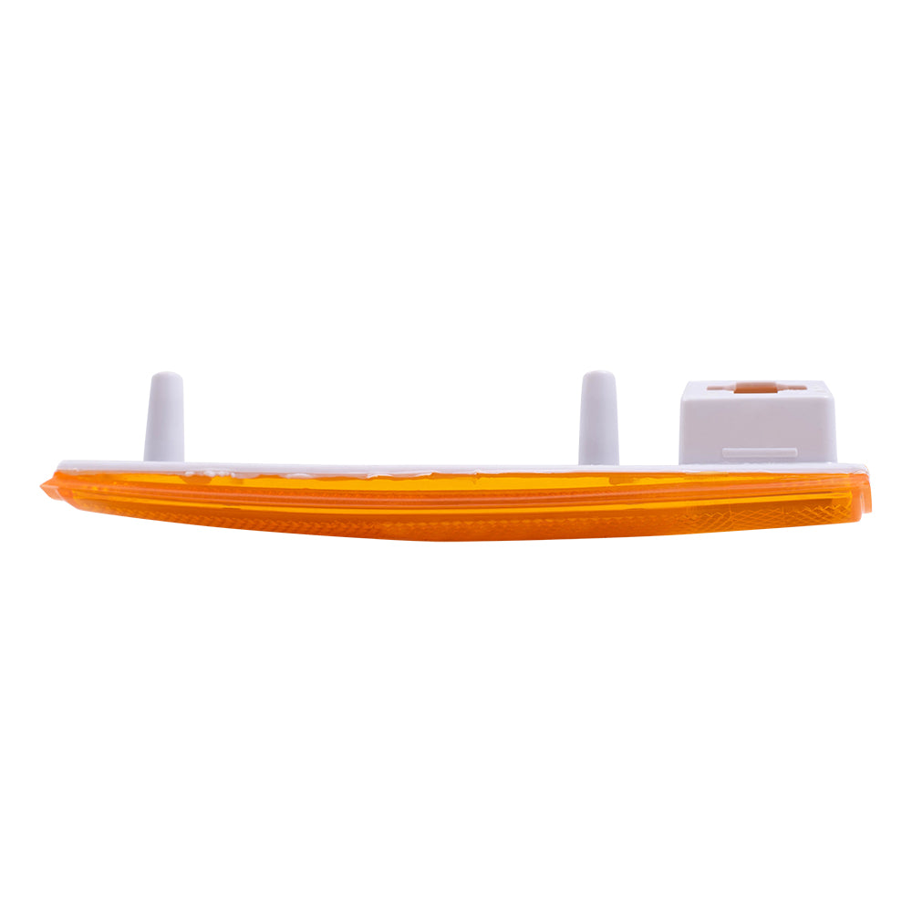 Brock Replacement Passenger Signal Side Marker Light Compatible with 83-94 S10 Blazer S15 Jimmy S10 S15 Pickup Truck