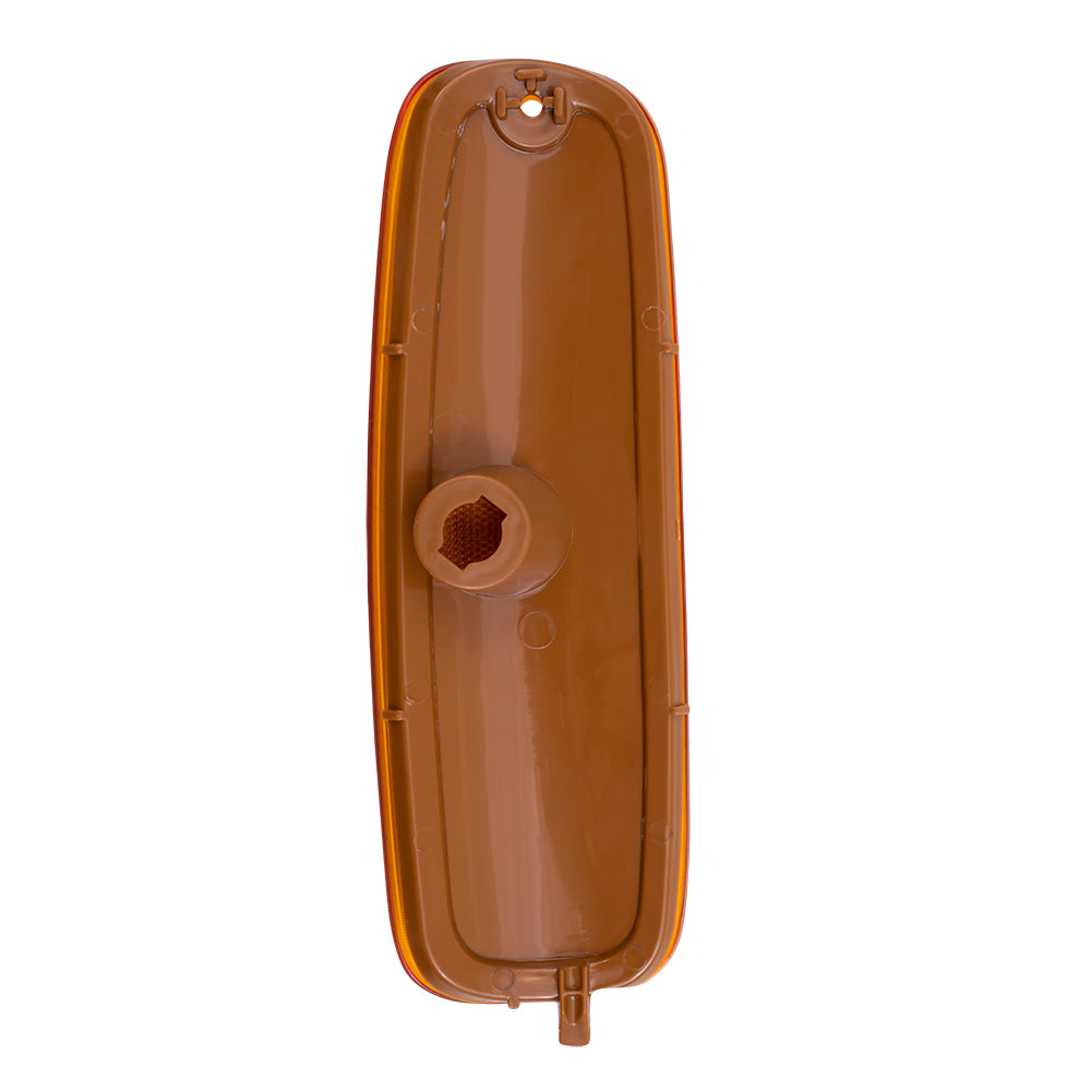 Brock Replacement Driver and Passenger Set Signal Side Marker Light Compatible with 1996-2002 Express Savana Van 5977275 5977276