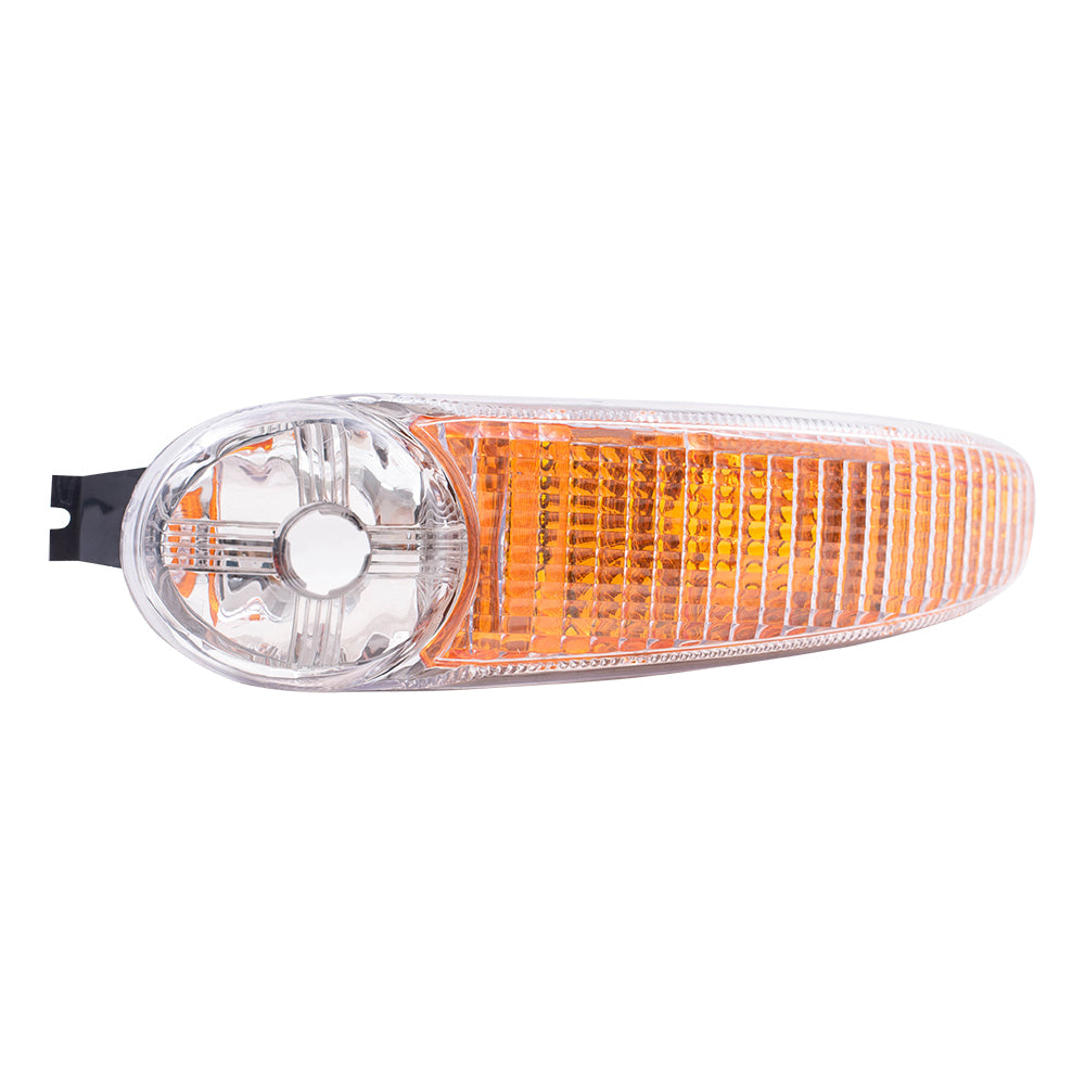 Brock Replacement Driver Park Signal Side Marker Light Compatible with 01-06 Yukon Denali Yukon XL 1500 Denali Sierra C3 & Sierra Denali