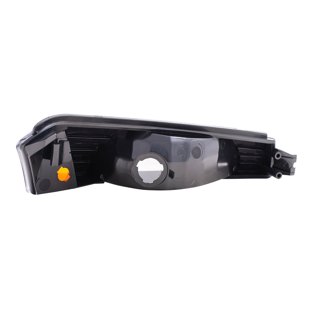 Brock Replacement Driver Park Signal Front Marker Light Compatible with 2002-2006 Avalanche Pickup Truck w/Body Cladding