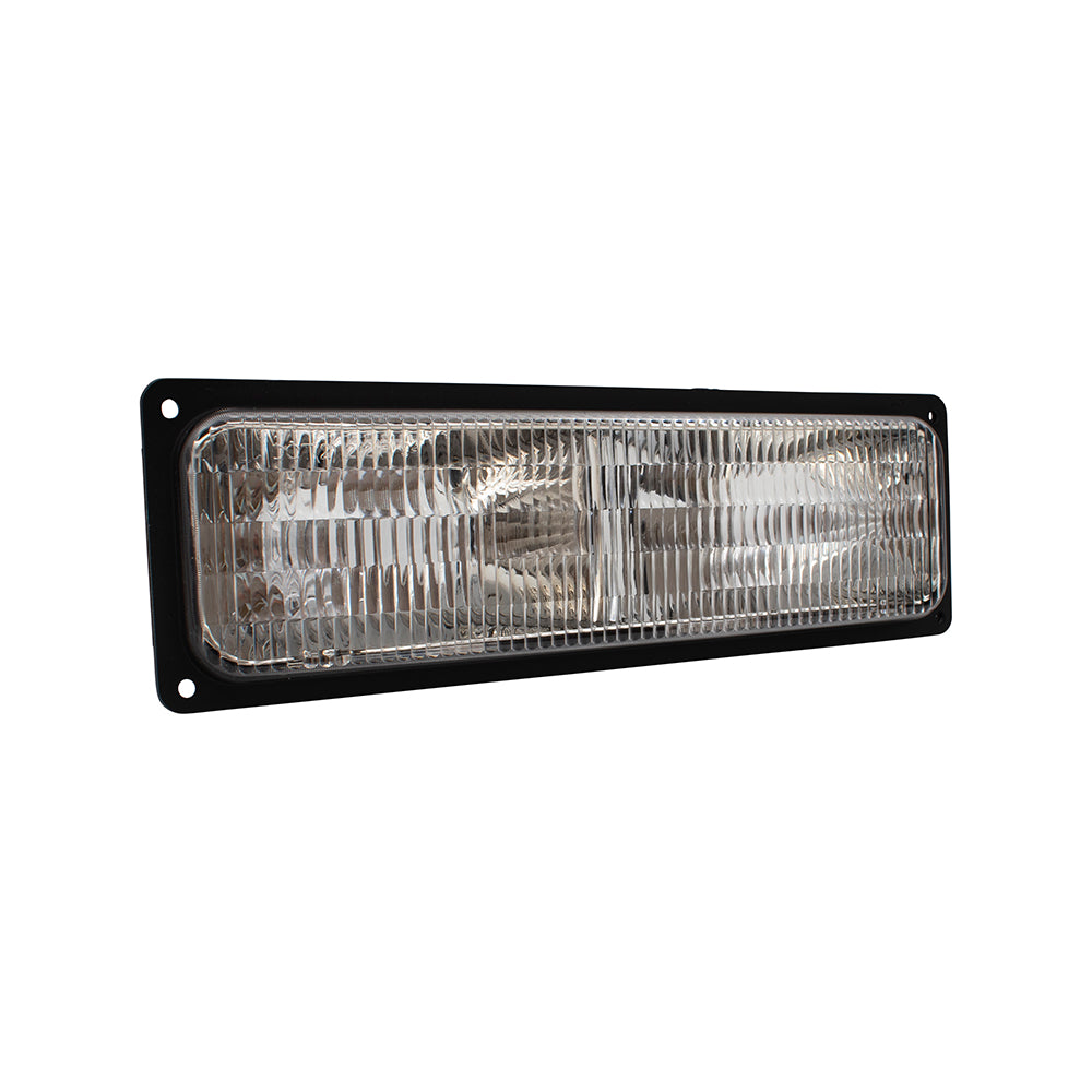 Brock Replacement Driver Park Signal Front Marker Light Compatible with 94-02 Tahoe C/K Pickup Suburban Yukon Blazer 5976837