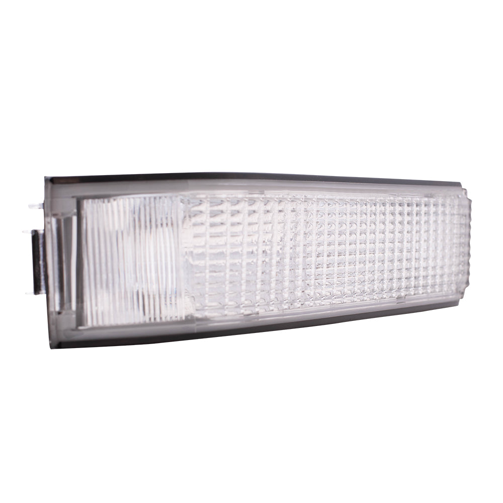 Brock Replacement Passenger Park Signal Front Marker Light Compatible with 92-99 Yukon 95-99 Tahoe 92-99 Suburban 92-94 Blazer C/K Pickup Truck 5974338