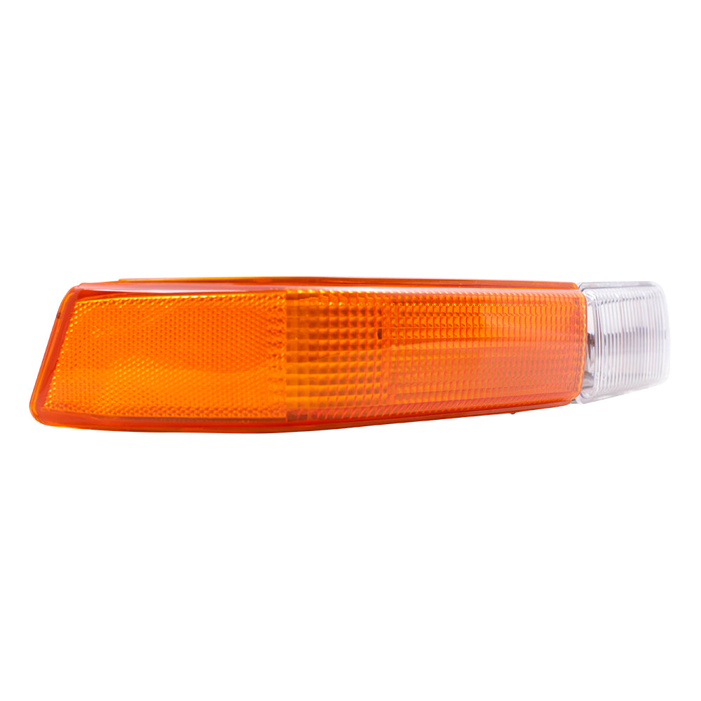 Brock Replacement Driver and Passenger Side Park/Signal/Fog Light Units Compatible with 1998-2005 Blazer and 98-04 S10 15098271 15098272
