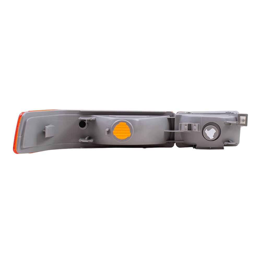 Brock Replacement Driver Side Park/Signal/Fog Light Unit Compatible with 1998-2005 Blazer and 98-04 S10 15098271