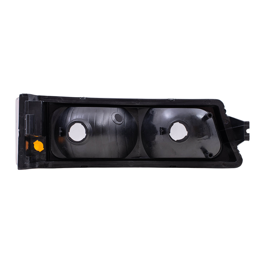 Brock Replacement Driver Park Signal Front Marker Light Compatible with 2003-2006 Silverado Avalanche Pickup Truck 15199556