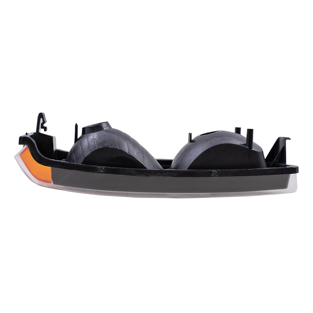 Brock Replacement Driver Park Signal Front Marker Light Compatible with 2003-2006 Silverado Avalanche Pickup Truck 15199556