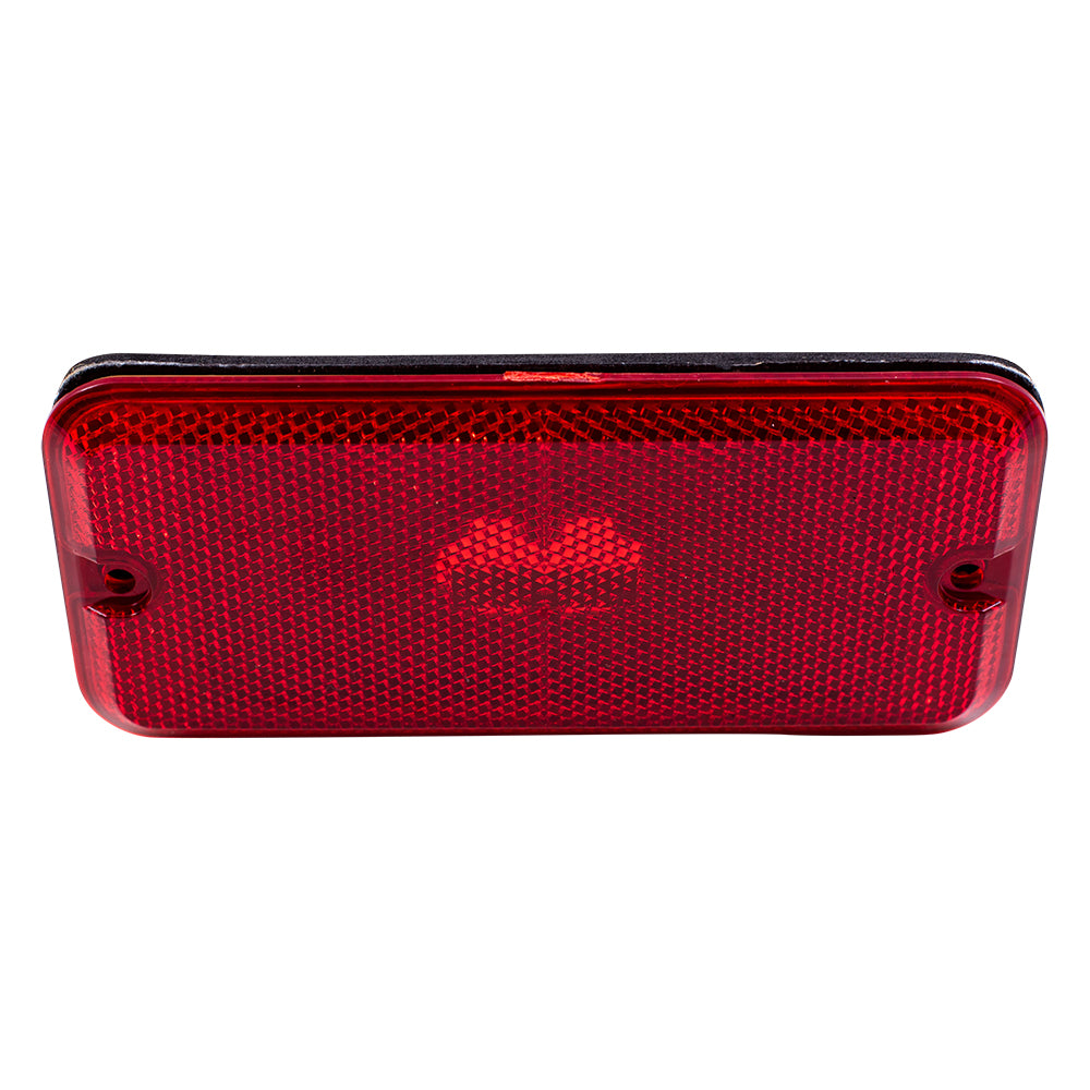 Brock Replacement Rear Signal Side Marker Light Compatible with 1985-1996 G/P Van Early Design 5977809
