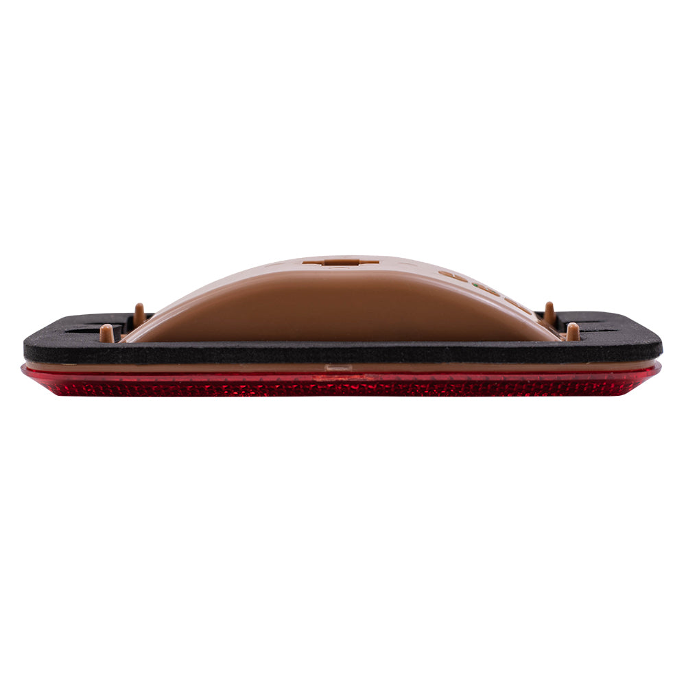 Brock Replacement Rear Signal Side Marker Light Compatible with 1985-1996 G/P Van Early Design 5977809