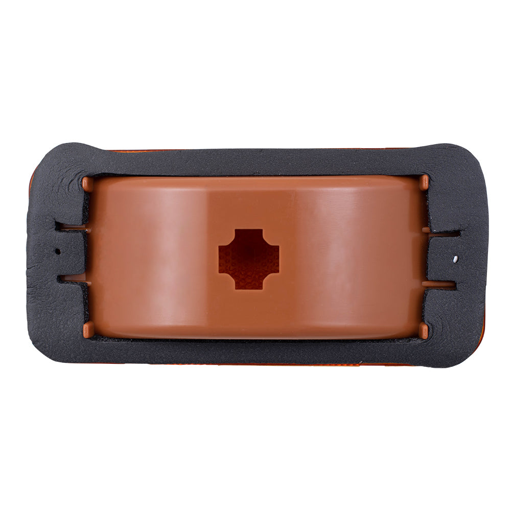 Brock Replacement Front Signal Side Marker Light Compatible with 1985-1996 G/P Van Early Design 915489