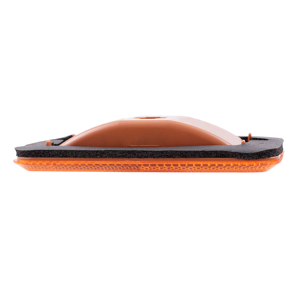 Brock Replacement Front Signal Side Marker Light Compatible with 1985-1996 G/P Van Early Design 915489