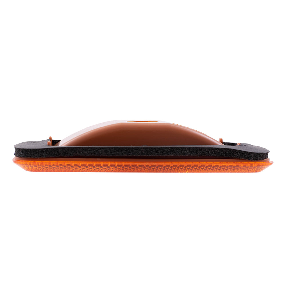 Brock Replacement Front Signal Side Marker Light Compatible with 1985-1996 G/P Van Early Design 915489