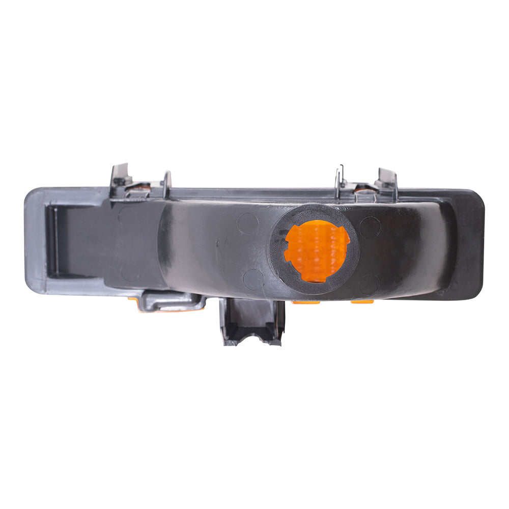 Brock Replacement Passenger Park Signal Front Marker Light Compatible with 1982-1993 S10 S15 Pickup Truck