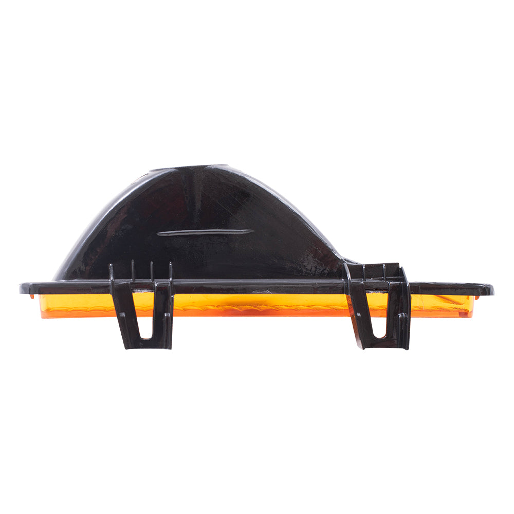 Brock Replacement Passenger Park Signal Front Marker Light Compatible with 1982-1993 S10 S15 Pickup Truck
