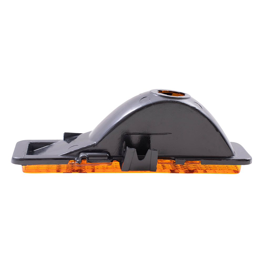 Brock Replacement Passenger Park Signal Front Marker Light Compatible with 1982-1993 S10 S15 Pickup Truck
