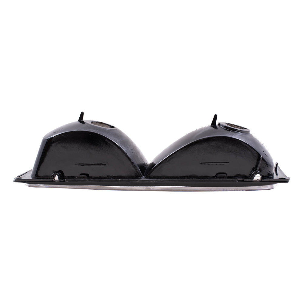 Park/Signal/Side Marker for 1994-1999 C1500 Diamond Black for Composite Headlights for 1994-1999 C1500 Suburban for 1994-2000 C2500 for 1994-2000 C3500 for 1995-2000 Tahoe for 1994 Blazer