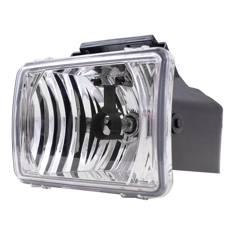 Brock Replacement Fog Light Compatible with 2004-2012 Colorado Canyon Pickup Truck 15898306