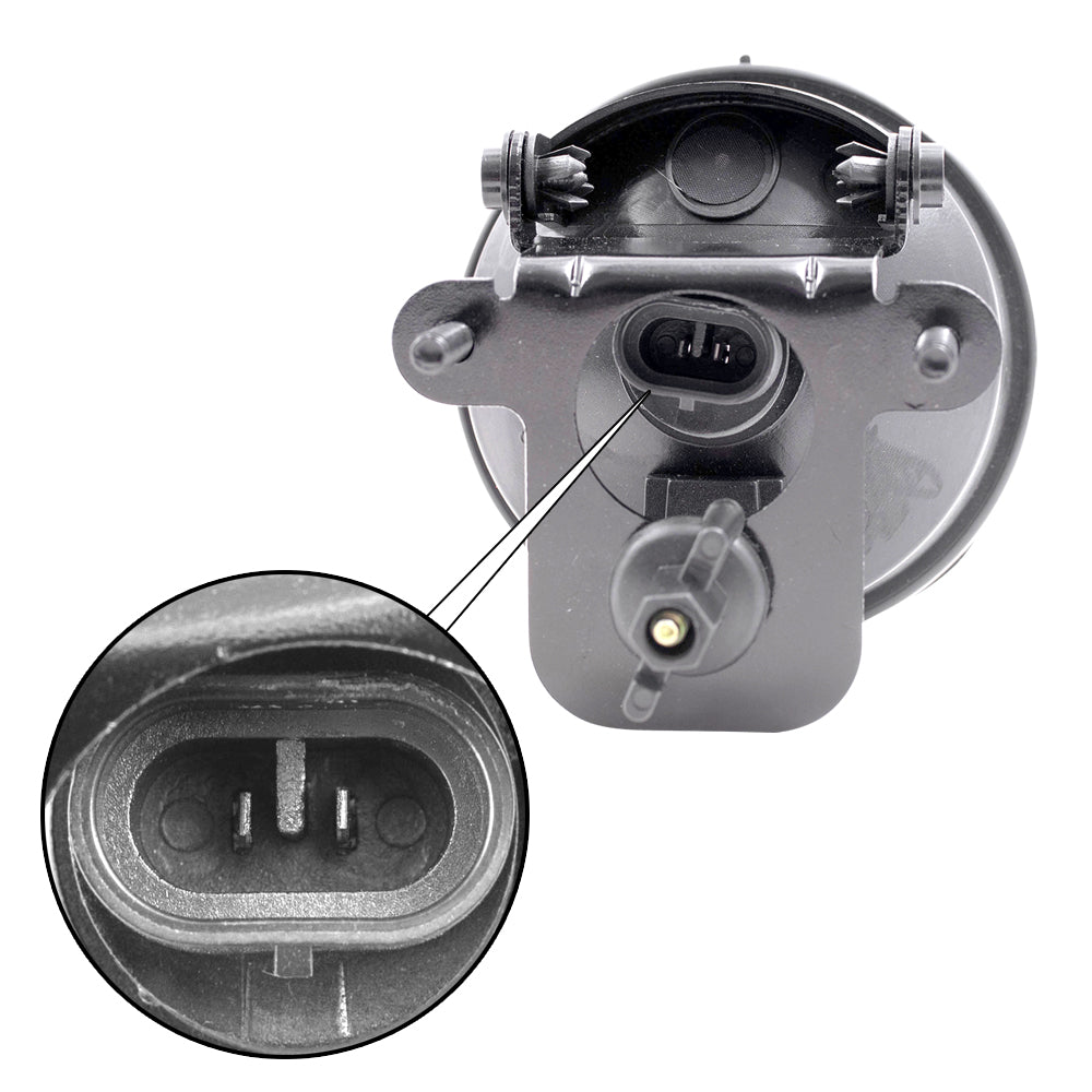 Fog Light for 2000-2006 Tahoe Round Type L=R for 2000-2003 Suburban 1500 2000-2003 Suburban 2500 1994-2003 Grand Prix 2000-2005 Sunfire 16530218 GM2592121