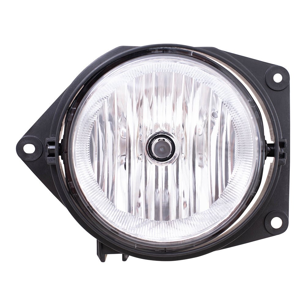 Brock Replacement Driver Fog Light Compatible with 2006-2010 H3 2009-2010 H3T Pickup Truck 15807157