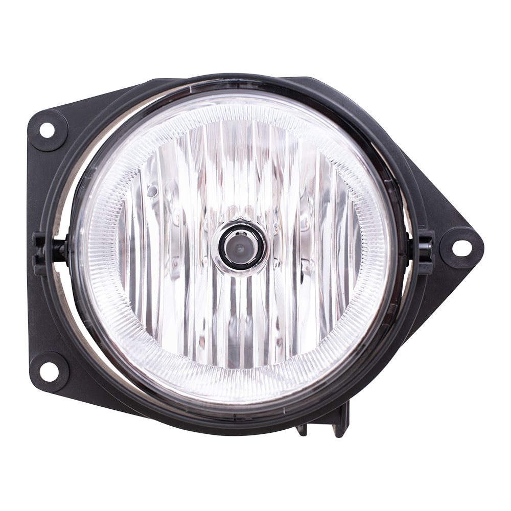 Brock Replacement Passenger Fog Light Compatible with 2006-2010 H3 2009-2010 H3T Pickup Truck 15807158