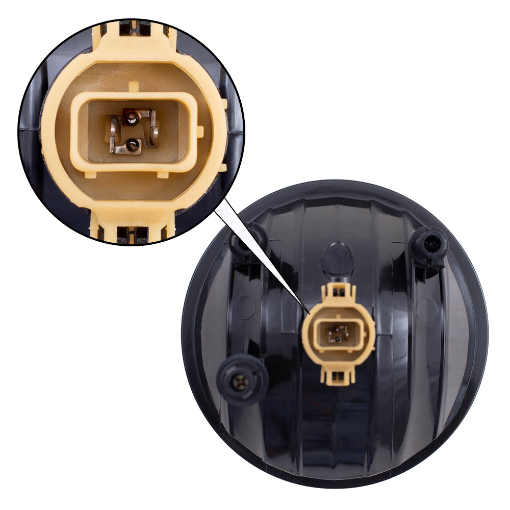 Brock Replacement Passenger Fog Light Compatible with 2007-2013 Sierra Pickup 2014 Sierra 2500/3500 & Denali 25866496