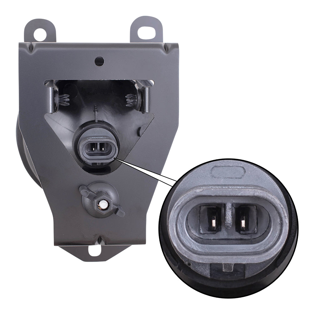 Brock Replacement Driver and Passenger Set Fog Lights Compatible with Sierra Denali & Sierra C3 Pickup Yukon / XL Denali 16531085 16531086