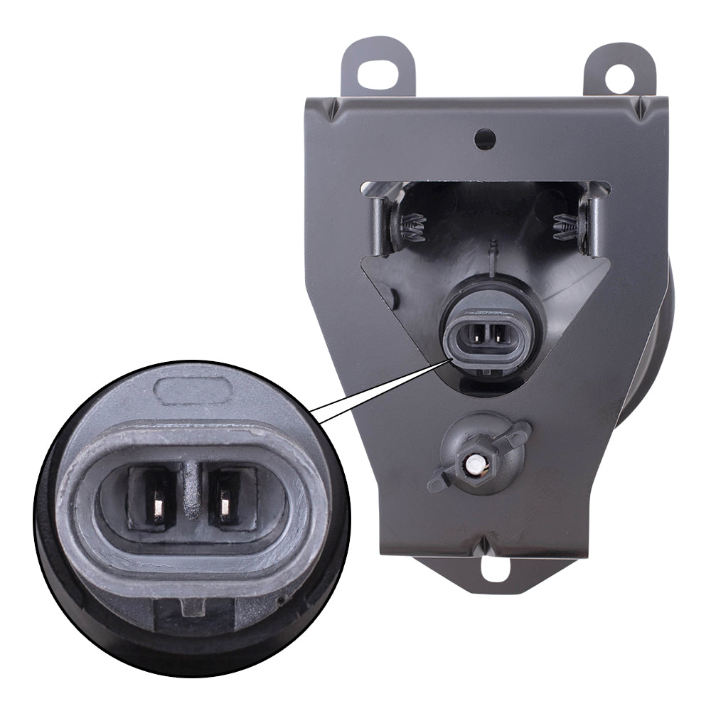 Brock Replacement Driver Fog Light Compatible with Sierra Denali & Sierra C3 Pickup Yukon / XL Denali 16531085