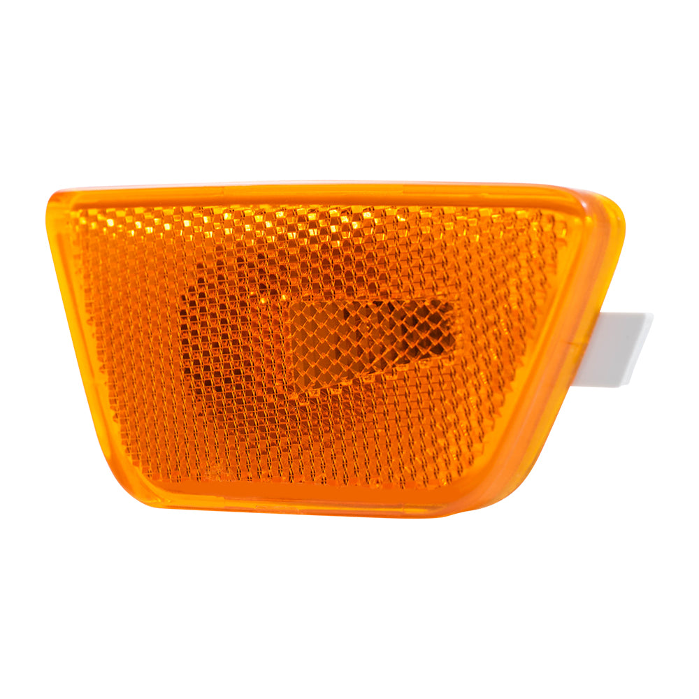 Brock Replacement Driver and Passenger Set Front Park Signal Side Marker Lights Compatible with 11-15 Cruze & Cruze Limited 42334144 42334145