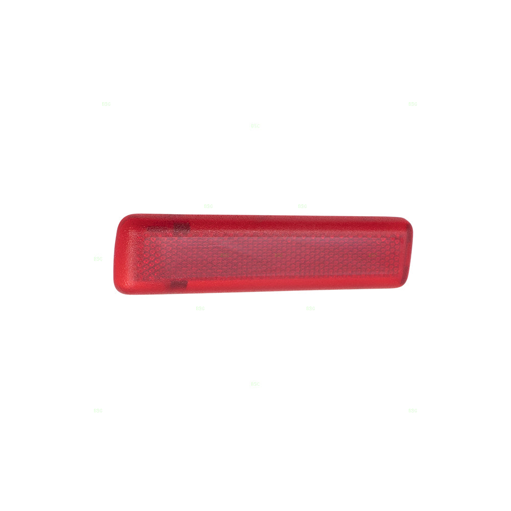 Brock Replacement Driver Inside Rear Door Panel Trim Reflector Compatible with 2003-2006 Tahoe Yukon & XL Suburban Escalade 15183155