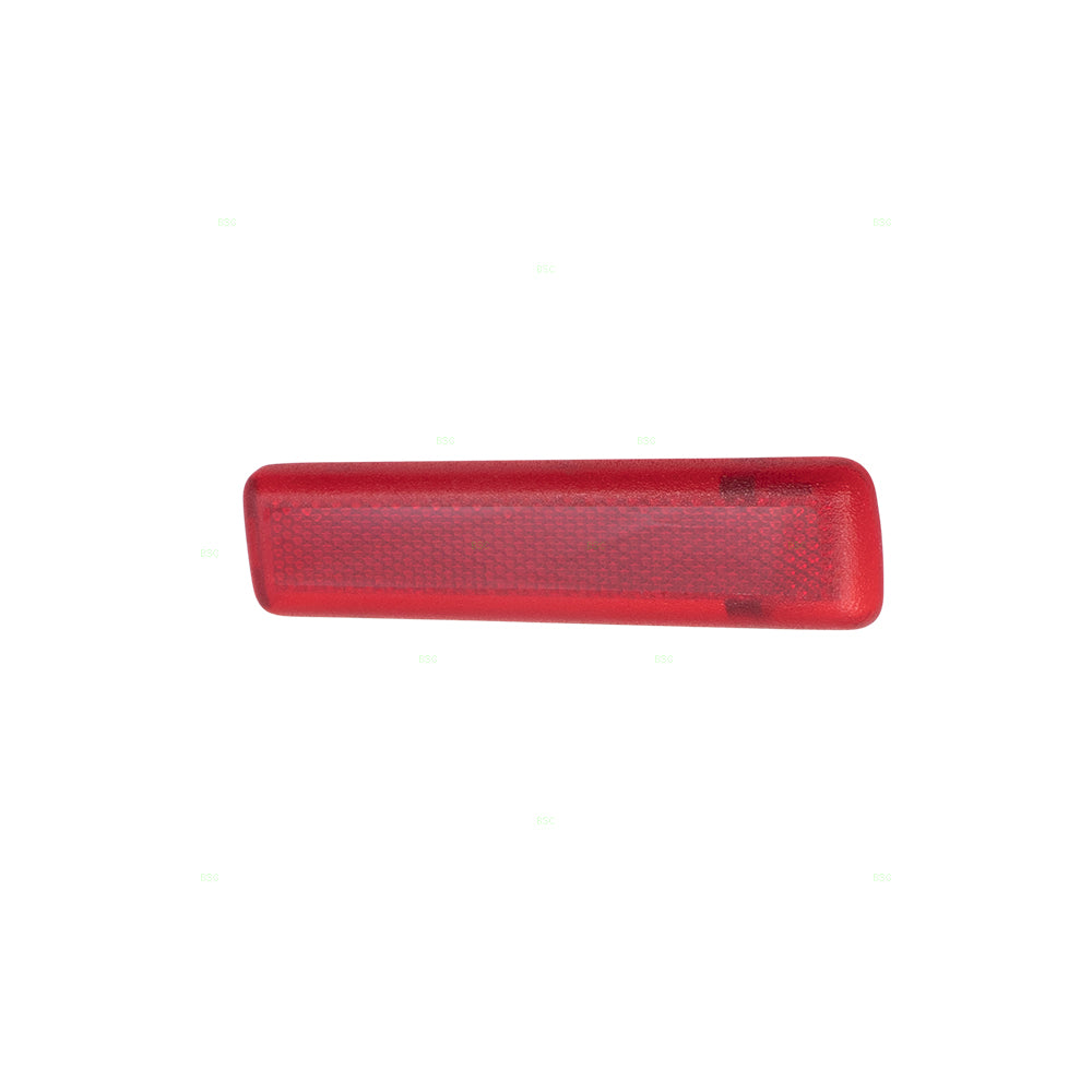 Brock Replacement Passenger Inside Rear Door Panel Trim Reflector Compatible with 2003-2006 Tahoe Yukon & XL Suburban Escalade 15183156