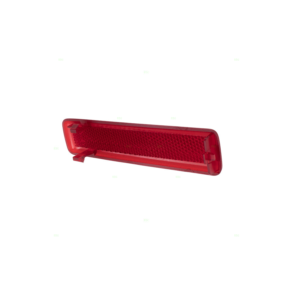 Brock Replacement Passenger Inside Rear Door Panel Trim Reflector Compatible with 2003-2006 Tahoe Yukon & XL Suburban Escalade 15183156