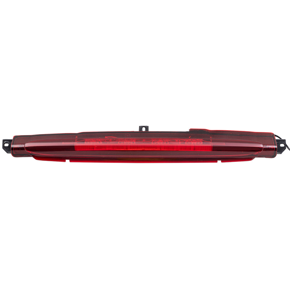 Brock Replacement Third 3rd Brake CHMSL Center High Mount Stop Light Lamp Compatible with 02-09 Trailblazer Envoy 15201921