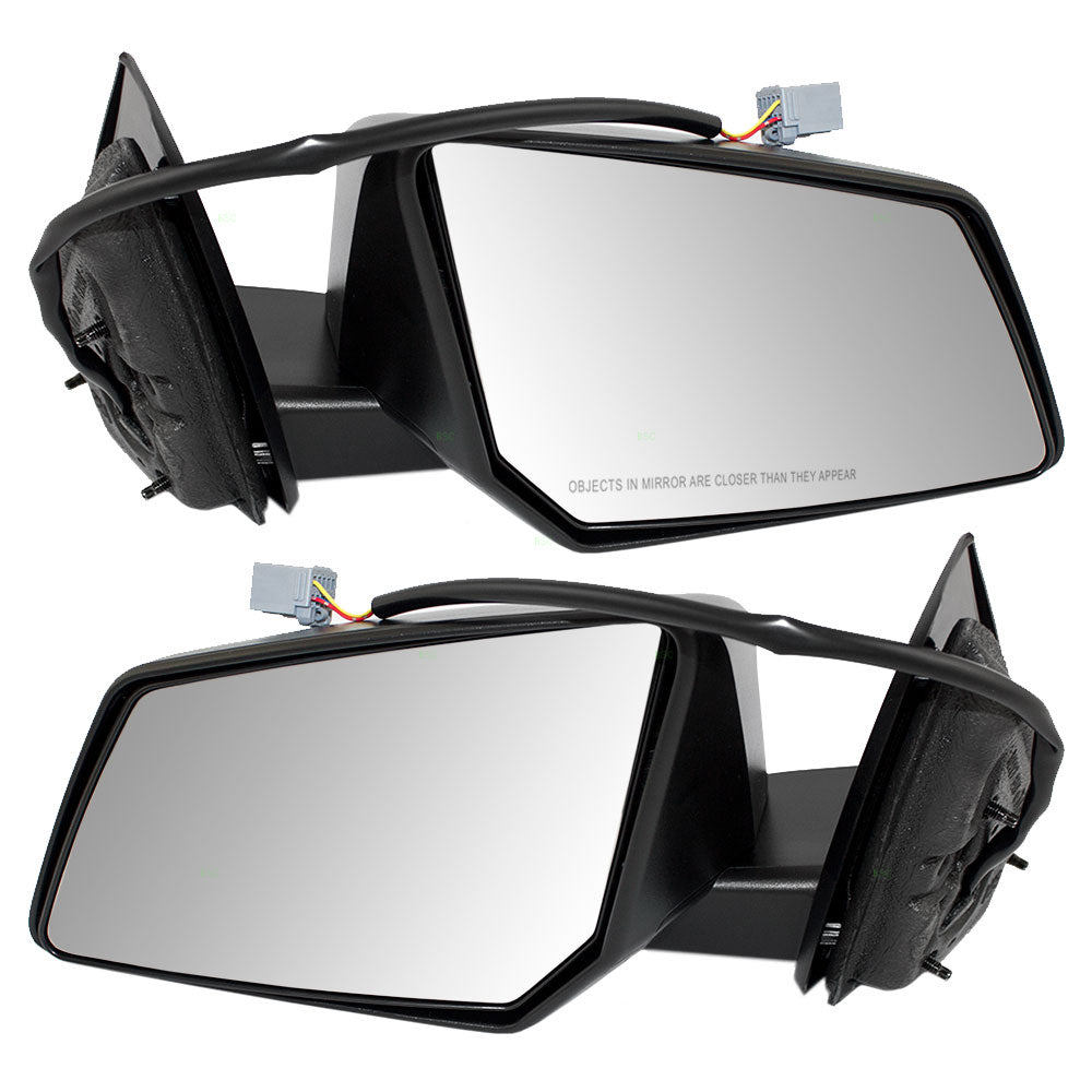 Power Mirror for 2009-2017 Traverse Manual Fold for 2009-2016 Acadia for 2017 Acadia Limited for 2008-2010 Outlook 23453775 Set GM1320388